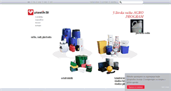 Desktop Screenshot of aha-plastik.si